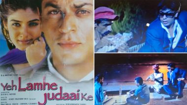 When Shah Rukh Khan’s Voice Had To Be Dubbed! Reddit User Shares Scene From Yeh Lamhe Judaai Ke Where King Khan Sounds Quite Atrocious (Watch Video)
